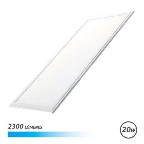 Panel LED Elbat 30x60 20W Luz Fría 6500K Marco Blanco - 1