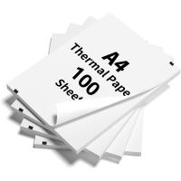 Papel Térmico A4 Para Impresora Bluetooth Sin Cable 100 Hojas 210x30mm Compatible Con Máquina De Fax Y Impresora Térmica A4 Para Impresión De Contenido Pruebas Fotos Y Escritura Manual - details 0