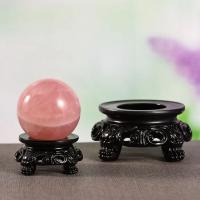 Nueva Base De Esfera De Cristal Negro Para Decoración De Escritorio Soporte De Globos De Hogar Con Pedestal Vacío Estilo Retro Y Nostálgico De Resina - details 2