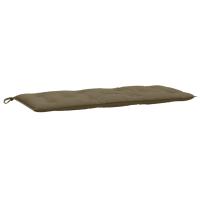 vidaXL Cojín para banco de jardín tela 120x50x7 cm Color Antracita melange,  Gris claro melange,  Gris oscuro melange y mas Cojín Decorativo de Asiento Cojines de muebles de salon - details 5