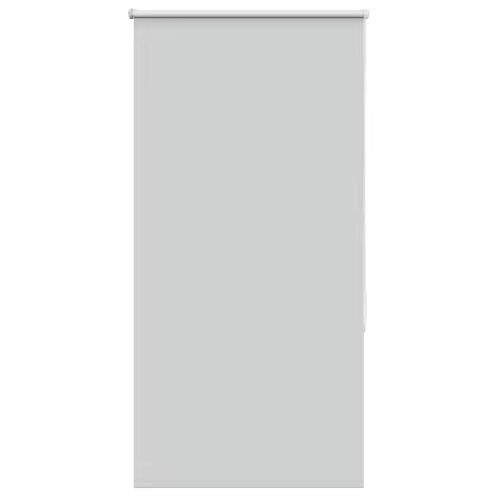vidaXL Estor Enrollable Opaco gris claro 75x150 cm Tela Ancho 70,7 cm - 1