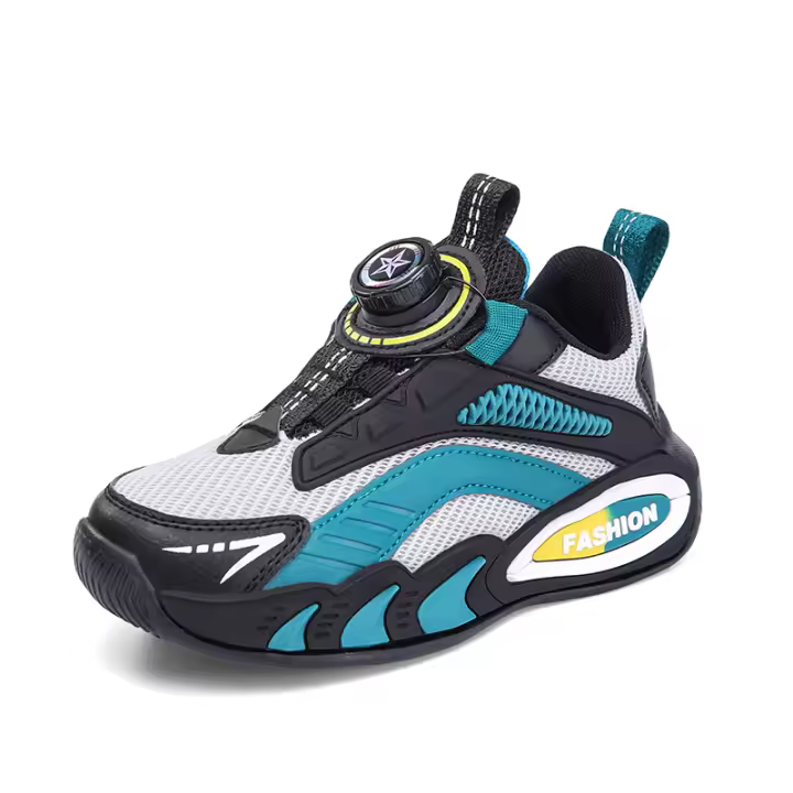 Zapatos De Niños Cómodos Y Moda Transpirables Deportivos Casuales Para Niñas Y Niños Suela Antideslizante Material De Tela Y Cuero Adecuados Para Todas Las Estaciones Tallas 29-39 - 1