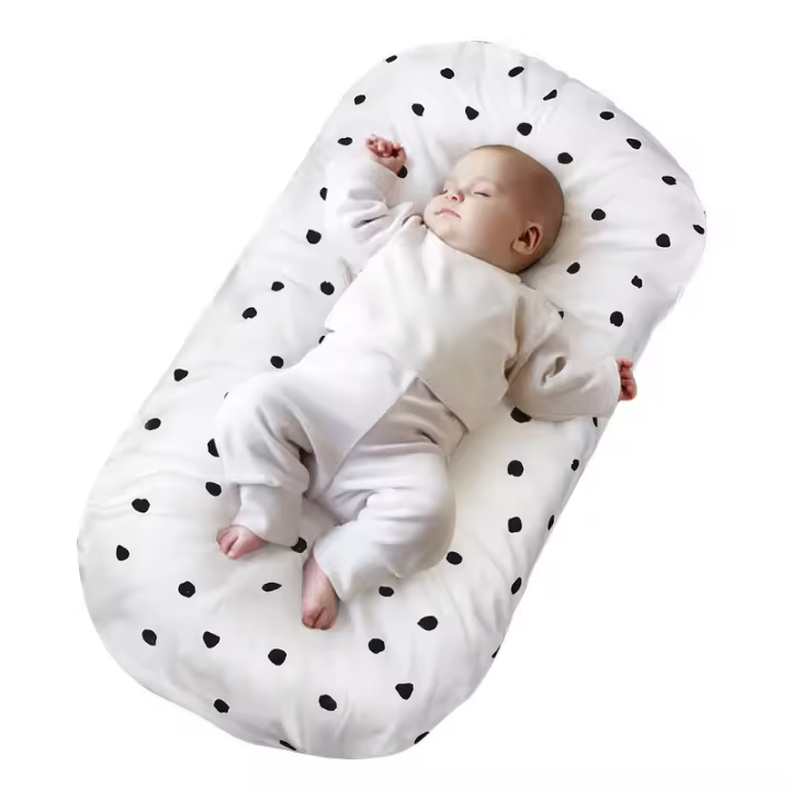 Cama biónica antipresión para útero, colchón extraíble para bebé, cama para dormir antisobresaltos para bebé, leche antivómitos - 1