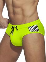 Bikini Briefs De Natación Para Hombre Con Almohadillas Removibles Traje De Baño Corto De Playa Surf Short Material Neopreno Y Poliéster - details 2