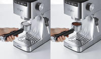 Polti Coffea P10S  Cafetera espresso manual compacta, Compatible con cápsulas compostables E.S.E. de 44 mm y Café molido. Depósito agua 1.3L. Con Polti Coffea, disfruta de un café espresso de calidad en casa, con la máxima comodidad y estilo. - details 0
