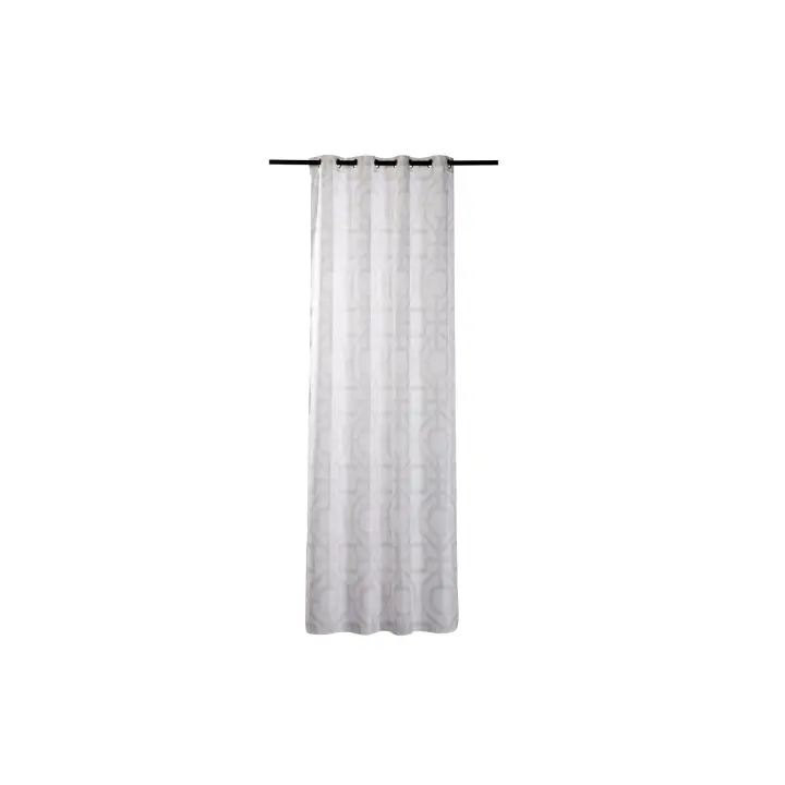 Adda Home Visillo Lino Formas Geométricas 140x270 Cm - Decoración de Interiores - 1