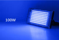 Fotocatastrofle 50W 100W Luz De Fosa UV Exterior 395nm 400nm Luz De Escenario Fluorescente Con Enchufe EU USA Para Fiesta Y Blacklight - details 9