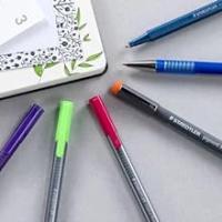 STAEDTLER Marcador Lumocolor Whiteboard VERDE 2.0mm, secado rápido y recargable. Caja con 10 Unidades (351-5) - details 4