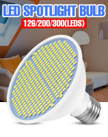 Bombilla LED E27 Spot 220V 30W 50W 80W Luz Blanca Cálida Bombilla De Techo Para Hogar Sala De Estar Dormitorio - details 0