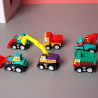 Mini Coche De Juguetes Para Niños Camión De Incendio Vehículo De Ingeniería Con Retroceso Inercia Regalo Para Niños De Edad 4-6 - details 0