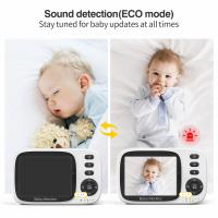 Monitor De Bebé Con Vídeo 2.4G Wireless Pantalla LCD De 3.2 Pulgadas Audio Bidireccional Visión Nocturna Cámara De Seguridad Intercomunicador Para Niños - details 4
