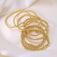 Set De 7 Pulseras De Color Oro Hechas a Mano Vintage Para Mujeres Y Niñas Moda Bohemia Para Fiestas Joyería Tendencia - details 3
