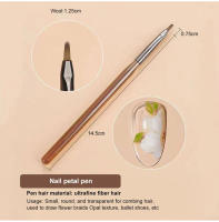 9PCS Pincel De Uñas Con Gel UV DIY Herramienta De Dibujo Para Manicura Y Diseño De Uñas Línea De Pintura Acrílica Combo De Uñas - details 6