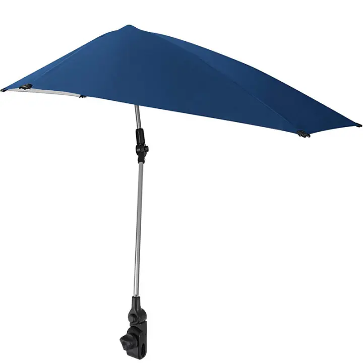 Deportiva-BrellaSPF 50 + Paraguas ajustable con clip universal Silla de Pesca - 1