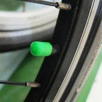 10pcs Cubos De Válvula De Neumático Para Coche Motocicleta Bicicleta Accesorios Universales Antipolvo Decorativos ABS Tamaño 12.7mm - details 6