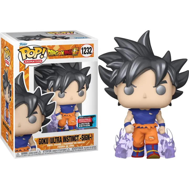 Funko Funko Pop Dragon Ball Super Goku  Ultra Instinct  sign  1232  Exclusivo Special Edition Fall Convention - 1