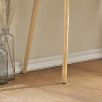 SoBuy FWT40-WN,Mesa de Ordenador con 2 cajones,Mesa de Escritorio,Blanco,90 x 77 cm,ES - details 3