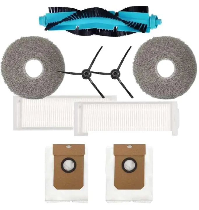 Recambios compatibles con Robot Aspirador Cecotec Conga 13090 Spin Revolution Home&Wash Pack 9 en 1 - 1