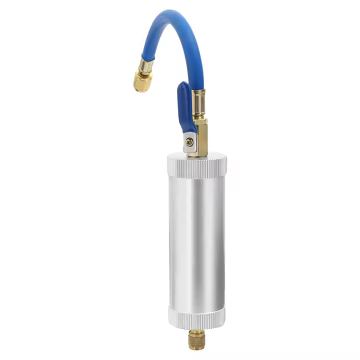 Herramienta De Inyección De Aceite Para Aire Acondicionado De Coche R12 R134A 2 Onzas Tubo De Llenado De Liquido Frío Inyector De Tinte Accesorios De Coche - 1