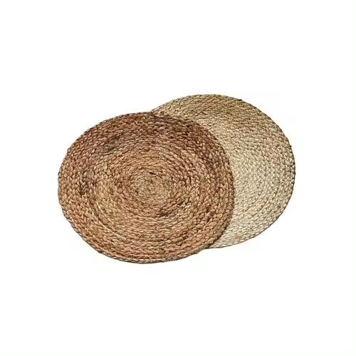 Individual de yute biodegradable para decoración de mesa de 30 cm de diámetro de la marca Origen - 1