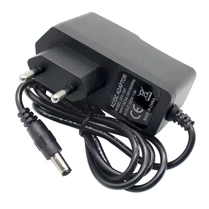 Adaptador De Transformador De Corriente 12V 1A Con Enchufe EU Para LED Driver Fuente De Alimentación Universal 100V-240V 5.5mm*2.5mm - 1