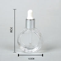 Botella De Rociador De Vidrio Transparente Y Plano 10ml Con 2 Botellas De Espuma 1 Funel Y 1 Taza De Agua Incluidos Accesorios Para Refillable Bottles - details 1