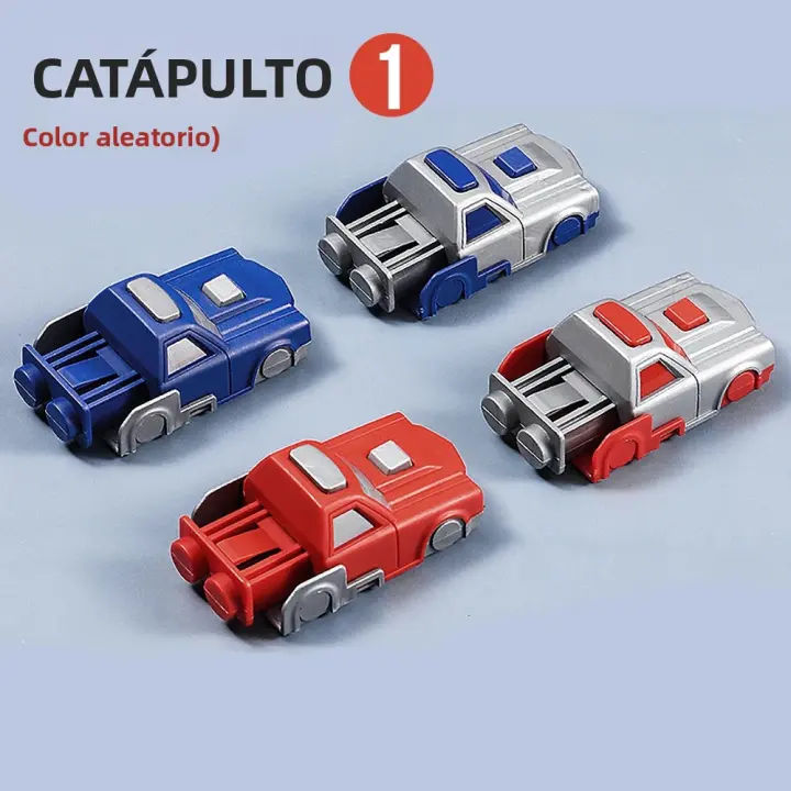 Juego De Carreras De Coches Para Niños Set De Modelos De Automóviles De Aleación Mini Juguete De Tiro Educativo Para El Desarrollo Cerebral - 1