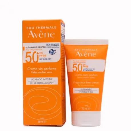 AVENE SPF 50+ CREMA MUY ALTA PROTECCION  1 ENVASE 50 ml SIN PERFUME - 1
