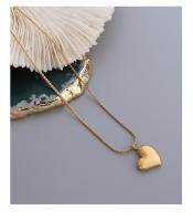 Encanto Collar con colgante de corazón de amor de acero inoxidable para mujer, gargantilla de regalo de joyería con cadena Simple para el cuello, nueva moda 2025 - details 6