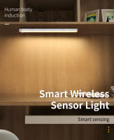 Lámpara De Noche LED Recargable Inalámbrica Con Sensor De Movimiento Para Armario Armario Cocina Escaleras 10/20/30/50cm Luz De Alarma - details 0