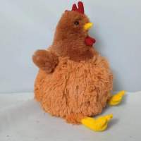 Muñeco De Peluche Jelly Cat 25cm Cecil Pollo Simulación Muñeco De Hen Creadivo Decoración De Hogar Cojín Juguetes Para Gatos Suministros Para Mascotas - details 1
