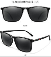 Gafas De Sol Polarizadas Vintage Cuadradas De Lujo Para Pesca Y Ciclismo Resistentes Al Viento Protección UV400 Para Hombres Y Mujeres Gafas De Viaje Y Conducción Moda - details 3