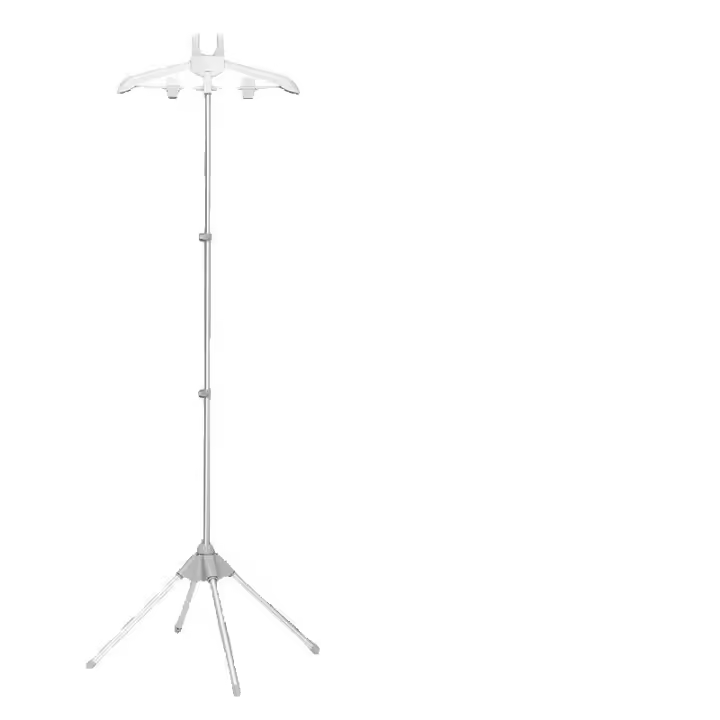 Soporte de vapor-Percha de ropa para ropa al vapor, Soporte de vapor para Ropa, Soporte de vaporizador telescópico plegable, Tidedero de mano Standi - 1
