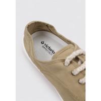victoria OLMO BAREFOOT LONA TINTADA DREC Deportivas Planas Mujer Beige - details 2