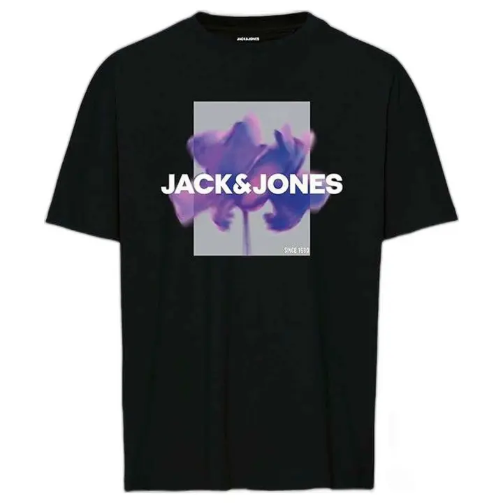 Camiseta de Manga Corta Jack&Jones  para hombre en color negro - 1