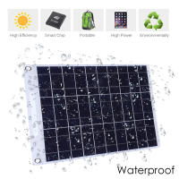 Cargador De Batería Solar Portátil 100W Placa Solar Impermeable 5V Con Dos USB Para Camping Al Aire Libre Panel Solar De Celdas Solares - details 3