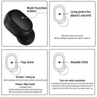 Xiaomi Redmi Airdots 2 Auriculares Bluetooth Deportivos Inalámbricos Con Micrófono Y Cancelación De Ruido Activos Estilo In-ear Para Música Y Gaming - details 6