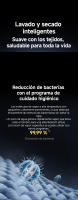 Oficial | Lavadora Secadora Xiaomi Mijia Pro 9kg, Lavadora Secadora, Clase A-25%/D, 1400 RPM, Vapor Refrescante, Doble Dosificación Automática, Lavado Ultrarrápido, 14 Programas, Control Inteligente, Blanco, Clase D - details 8