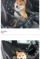 Asiento De Coche Para Mascotas Transpirable Plegable Y Lavable Seguro Para Viajes Para Perros Y Gatos Funda De Almohadilla Impermeable Desmontable Accesorios Para Mascotas - details 9