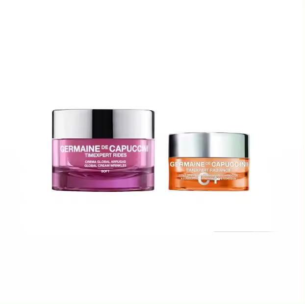 Germaine de Capuccini Timexpert rides soft crema global arrugas pieles normales a mixtas 50 ml +Germaine de capuccini contorno ojos antioxidante iluminador 15 ml - 1