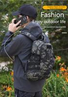 Rilistart-mochila táctica de viaje para hombre, morral deportivo de 20l para senderismo y exteriores - details 29