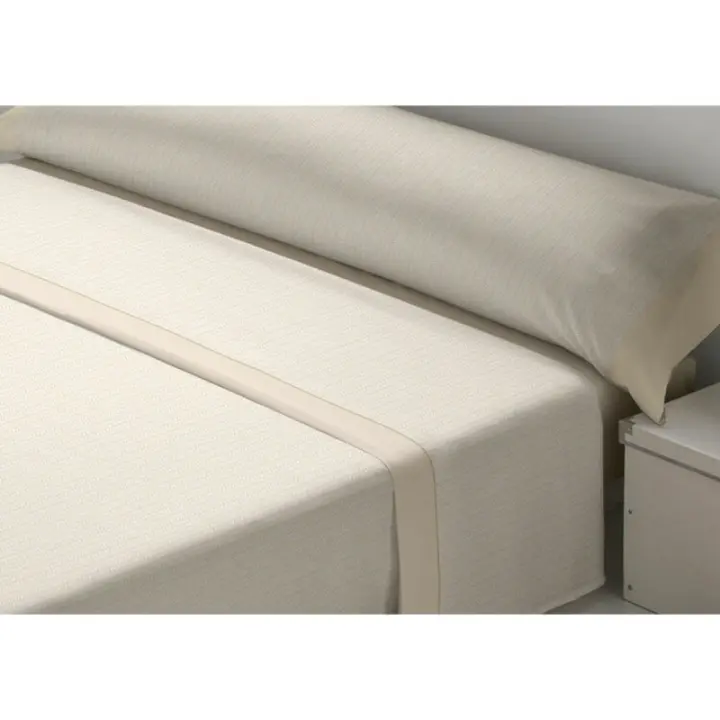 D'Or - Juego de Sábanas D'Or CEBRA Beige Cama de 135 Franela - 1