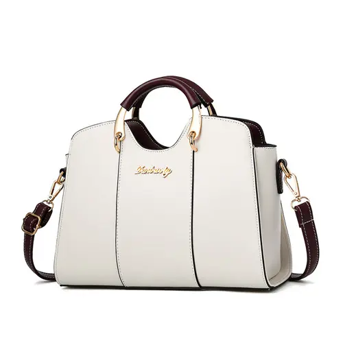 Simple and elegant women bag fashionable handbag one shoulder cross body bag for middle aged mothers middle aged mother bag handbag one shoulder cross body bag - 1
