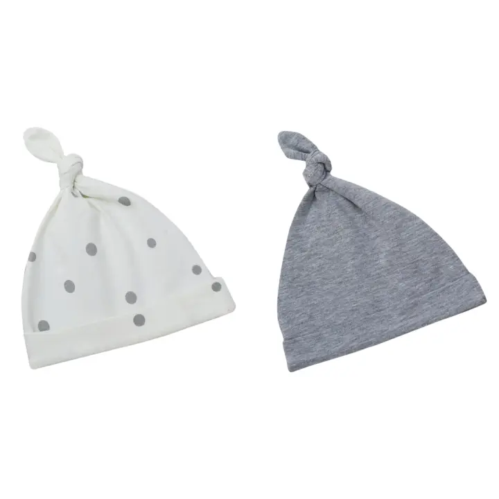 Sleepee - Pack 2 gorros para bebés recién nacidos 0-2 m Melange - 1