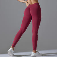 Pantalones De Yoga De Cintura Alta Para Mujer Pantalones De Correr Y Gimnasio De Talla Fija Cómodos Y Elegantes Para Ejercicio Y Fitness - details 8