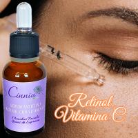 Cesta Regalo Mimbre o Tela (según disponibilidad) Cosmética Ecológica. Pack Regalo. Pumarshop Cinnia Natura. Serum, Jabones Artesanos, Crema de Manos. Envuelto para Regalo Sin Coste Adicional - details 1