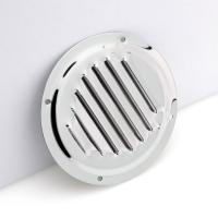 Cubierta De Grille Para Barco Caravana 2PCS Ventilación Redonda De Acero Inoxidable 316 Tapa De Ventilación 4 Pulgadas 5 Pulgadas - details 3