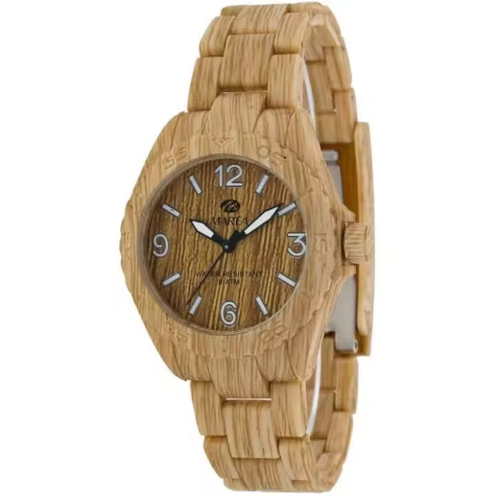 Reloj Mujer B35297/2 Madera Redondo - 1