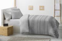 Edredón Nórdico de Microfibra Alternativa al plumón (No incluye funda cojín),  Edredón Relleno Nórdico 4 Estaciones Con Estampado Y Reversible ,.Variedad de Colores - details 0