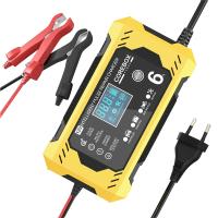 Cargador De Batería Para Coche Y Motocicleta Táctil 12V 8A 10A Con Pantalla LCD Digital Reparación De Pulso Cargador Inteligente Y Rápido - details 9